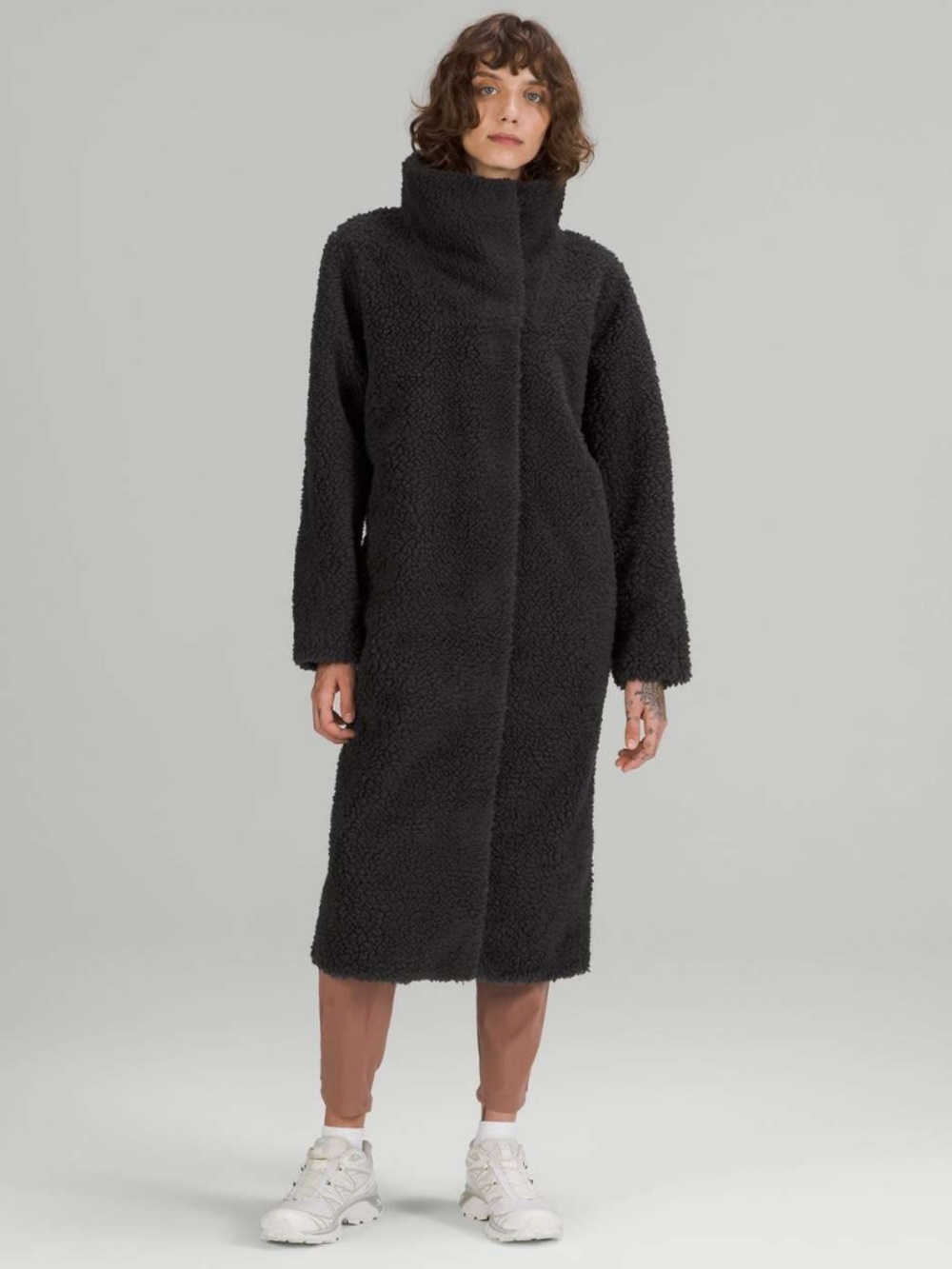 RARE Lululemon LAB Textured Fleece Coat, 6